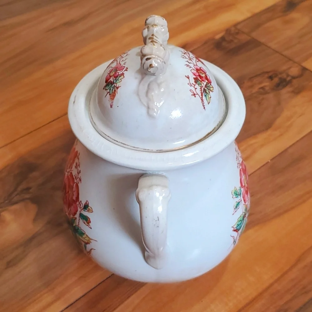 Iron Stone Knowles, Taylor And Knowles Jar With Lid - Picture 4 of 9